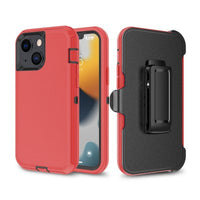 Thumbnail for iPhone 15 Compatible Case Cover With Robot Armor Hard Plastic And Belt Clip