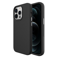 Thumbnail for iPhone 12 Mini Compatible Case Cover With Shockproof Rhinos Rugged- Black