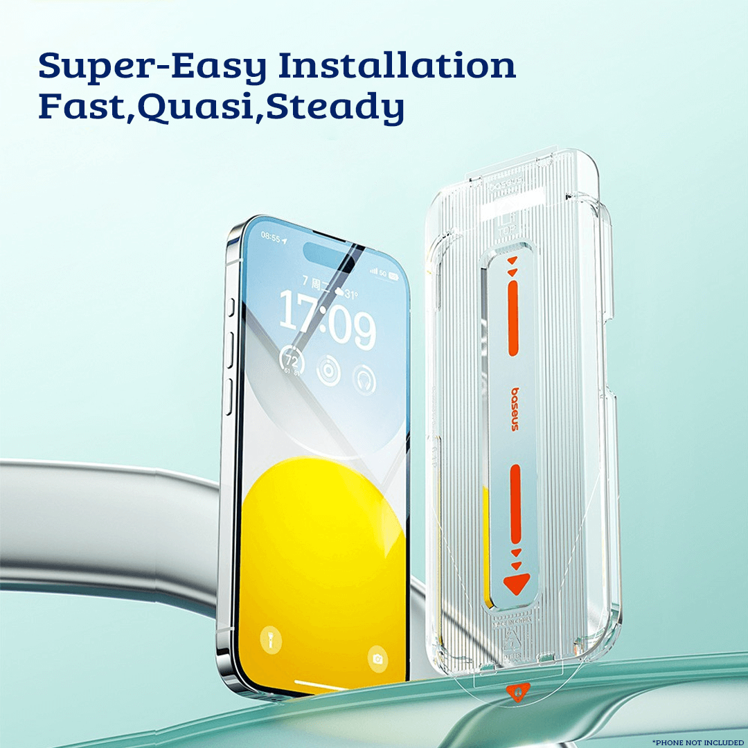 iPhone 15 Plus Full Cover Clear/Privacy/Armour Tempered Glass Screen Protector: Compatible and Comprehensive Protection with Cleaning Kit and Dust-Proof Installation Kit