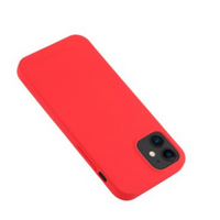 Thumbnail for iPhone 12 Mini Compatible Case Cover With Premium Soft Feeling Jelly -Red