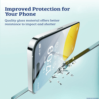 Thumbnail for iPhone 15 Plus Full Cover Clear/Privacy/Armour Tempered Glass Screen Protector: Compatible and Comprehensive Protection with Cleaning Kit and Dust-Proof Installation Kit