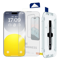 Thumbnail for iPhone 15 Plus Full Cover Clear/Privacy/Armour Tempered Glass Screen Protector: Compatible and Comprehensive Protection with Cleaning Kit and Dust-Proof Installation Kit