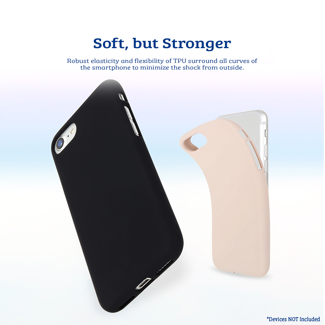 iPhone 12 Mini Compatible Case Cover With Premium Soft Feeling Jelly - Mint