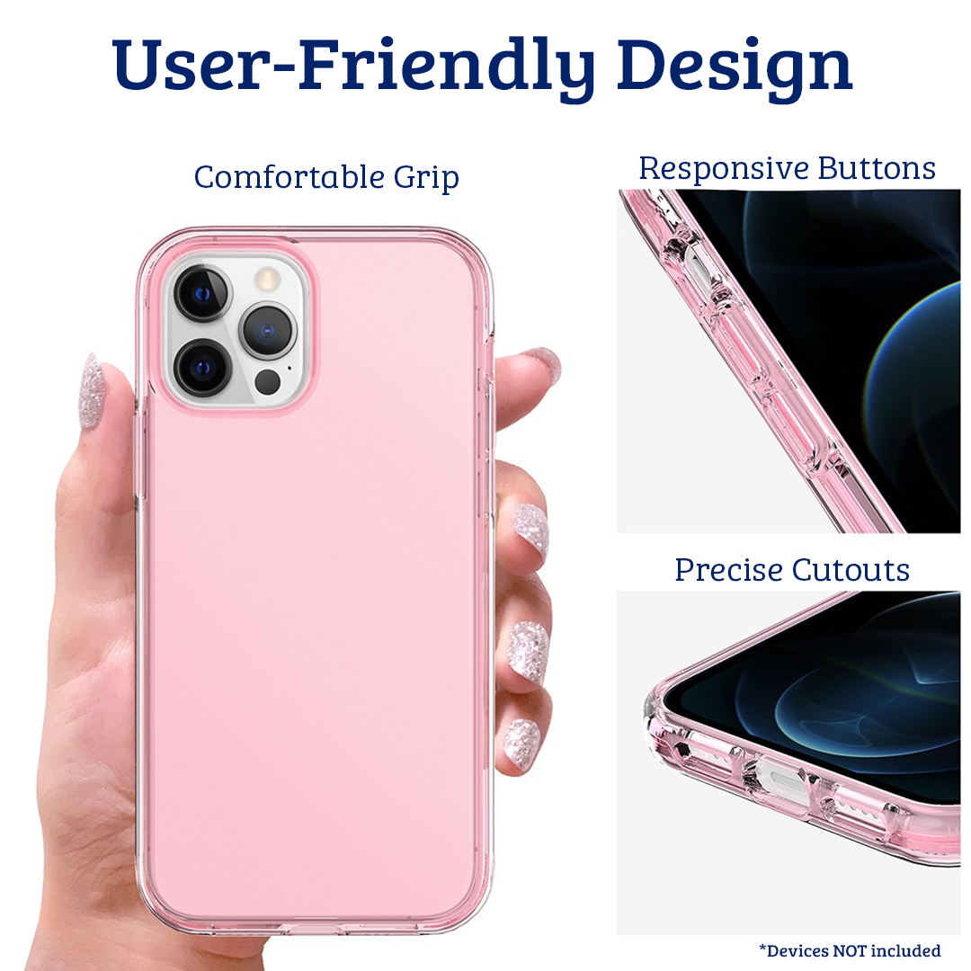 iPhone 12 Mini Compatible Case Cover With Ultimake Shockproof - Grey