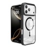 Redefyne Metal Camera Lens Magnetic Transparent Magsafe Case for iPhone 17 Pro / 18 Pro Black