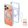 iPhone 17 Pro Max & 18 Pro Max Air Bumper Rotating Stand MagSafe Case - Light Blue | Free Shipping AU