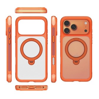 iPhone 17 Pro Max & 18 Pro Max Air Bumper Rotating Stand MagSafe Case - Light Blue | Free Shipping AU