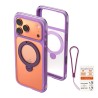 iPhone 17 Pro Max & 18 Pro Max Air Bumper Rotating Stand MagSafe Case - Wine | Free Shipping AU