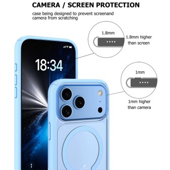 iPhone 17 Pro Max & 18 Pro Max Dual-Colour Clear Shockproof Case | Free Shipping AU