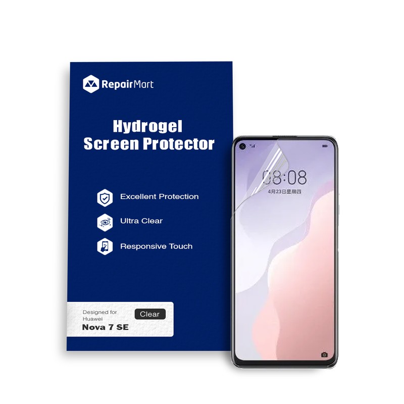 Huawei Nova 7 SE Compatible Premium Hydrogel Screen Protector