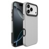 Rugged Shockproof Case Cover With Magnetic Ring for iPhone 17 Pro Max / 18 Pro Max Silver