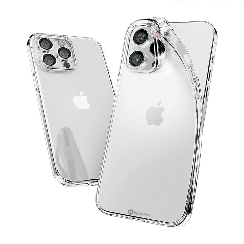 iPhone 15 Pro Transparent Pearl Jelly Phone... | RepairMart