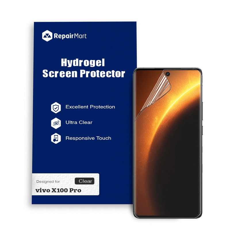 Vivo X100 pro Hydrogel Screen Protector Film Guard Cover