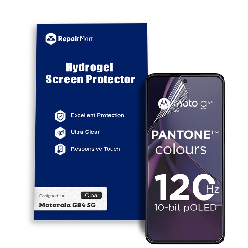 Motorola G84 5G Hydrogel Screen Protector