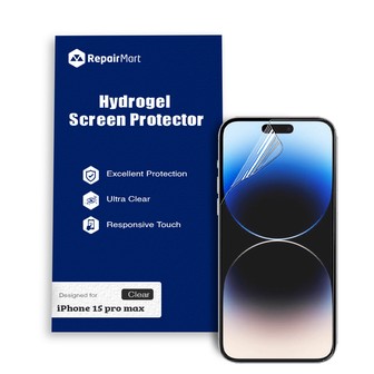 iPhone 15 Pro Max Hydrogel Screen Protector