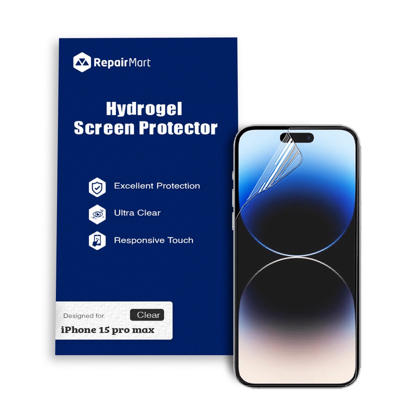 iPhone 15 Pro Max Hydrogel Screen Protector