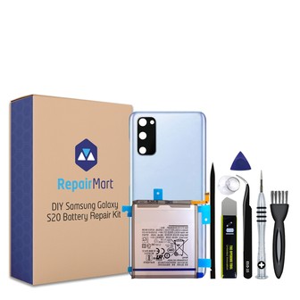 Samsung Galaxy S20 Battery + Back Cover Replacement Kit