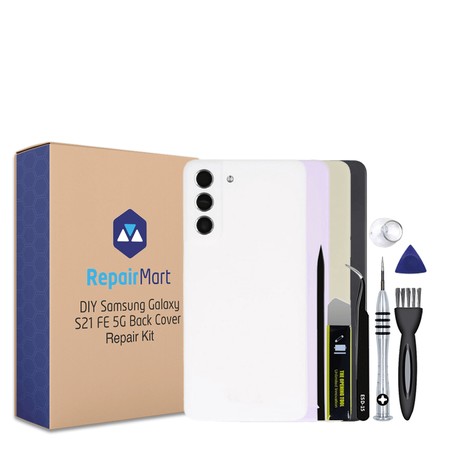 Samsung Galaxy S21 FE Back Cover (Rear Glass) Replacement Kit