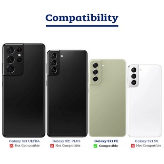 Samsung Galaxy S21 FE Back Cover (Rear Glass) Replacement Kit