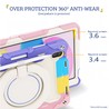 Compatible iPad (2022) Heavy Duty Shockproof Phone Case — Pink