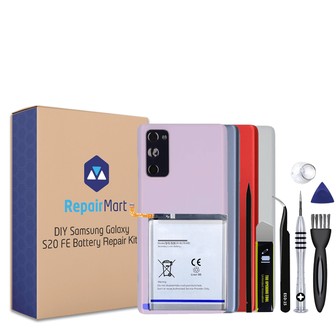 Samsung Galaxy S20 FE Battery + Back Cover Replacement Kit