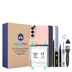 Samsung Galaxy S21 5G Battery + Back Cover Replacement Kit