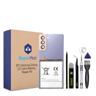 Samsung Galaxy S21 Battery + Back Cover Replacement Kit