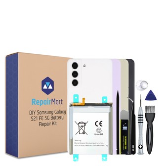 Samsung Galaxy S21 FE Battery + Back Cover Replacement Kit