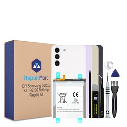 Samsung Galaxy S21 FE Battery + Back Cover Replacement Kit
