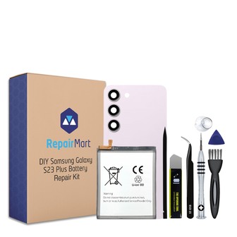 Samsung Galaxy S23 Plus Battery + Back Cover Replacement Kit