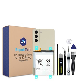 Samsung Galaxy S21 FE Battery + Back Cover Replacement Kit