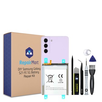Samsung Galaxy S21 FE Battery + Back Cover Replacement Kit