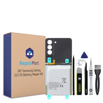 Samsung Galaxy S21 FE Battery + Back Cover Replacement Kit