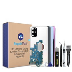 Samsung Galaxy S20 Plus Charging Port Flex + Back Cover