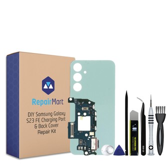 Samsung Galaxy S23 FE Charging Port Flex + Back Cover