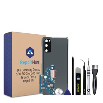 Samsung Galaxy S20 5G Charging Port Flex + Back Cover