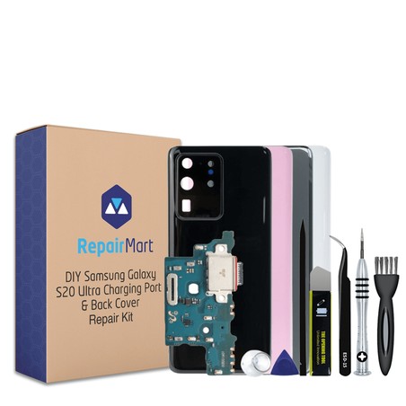 Samsung Galaxy S20 Charging Port Flex + Back Cover