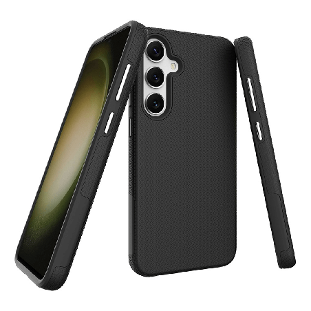 Samsung Galaxy S24 Shockproof Rugged Case Cover - Black | Australia