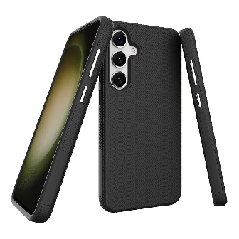 Samsung Galaxy S24 Plus Shockproof Rugged Case Cover - Black