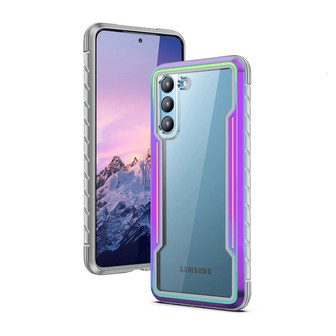 Samsung Galaxy S24 Shockproof Heavy Duty Armor- Iridescent