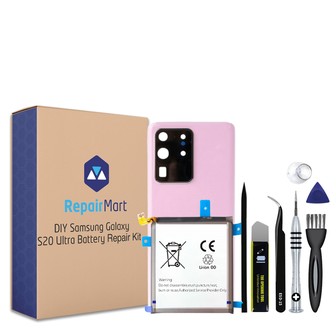 Samsung Galaxy S20 Battery + Back Cover Replacement Kit Phone