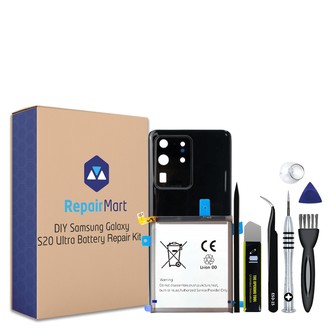 Samsung Galaxy S20 Battery + Back Cover Replacement Kit Phone