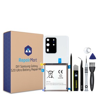 Samsung Galaxy S20 Battery + Back Cover Replacement Kit Phone