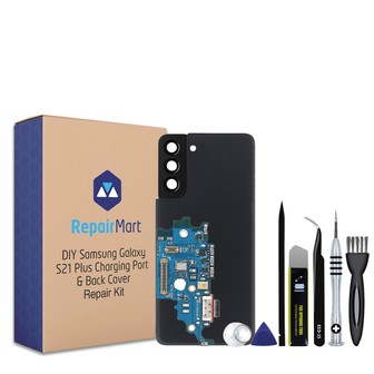 Samsung Galaxy S21 Plus Charging Port Flex + Back Cover