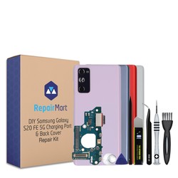 Samsung Galaxy S20 FE Charging Port Flex + Back Cover