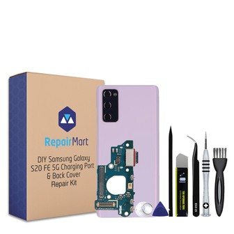Samsung Galaxy S20 FE Charging Port Flex + Back Cover