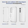 Samsung Galaxy S24 Shockproof Transparent Compatible Magsafe