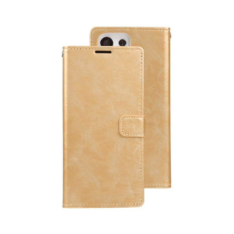 Samsung Galaxy S24 Ultra Blue Moon Diary Case Cover - Gold | Australia