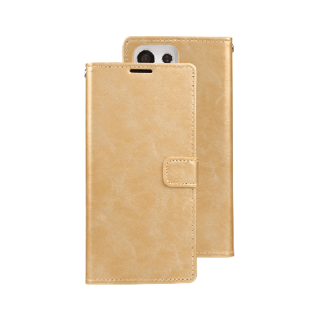 Samsung Galaxy S24 Ultra Blue Moon Diary Case Cover - Gold | Australia
