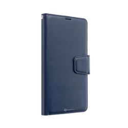 iPhone 15 High-Quality Flip Wallet Phone Case — Navy